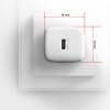 AXAGON ACU-PD30W, Sil nabíjačka do siete 30W, 1x port USB-C, PD3.0/PPS/QC4+/SFC/AFC/Apple, biela