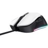 TRUST herní myš GXT 922W YBAR Eco Gaming Mouse, optická, USB, bílá