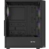 PC skříň Fury SHOBO/Midi Tower/Transpar./Černá