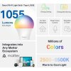 TP-Link Tapo L535E chytrá WiFi stmívatelná LED žárovka (barevná,2500K-6500K,1100lm,2,4GHz,E27)