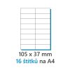 105x37mm 16ks a4