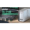 QNAP TS-216G (4C/CORTEX-A55/2GHz/4GBRAM/2xSATA/1xGbE/1x2,5GbE/2xUSB2.0/1xUSB3.2)