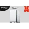 Synology DS223j DiskStation (4C/RealtekRTD1619B/1,7GHz/1GBRAM/2xSATA/2xUSB3.2/1xGbE)