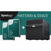 Synology DS423 DiskStation (4C/RealtekRTD1619B/1,7GHz/2GBRAM/4xSATA/2xUSB3.2/2xGbE)