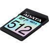 ADATA SDXC karta 512GB Express, PCIe Gen3, UHS-I, C10, V30, (R:800/W:700 MB/s)