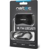 Natec Locust rozbočovač 4x USB 2.0 HUB, černý