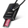 AXAGON ADM2-CM USB-C 10Gbps - M.2 NVMe & SATA SSD adaptér, kábel USB-C 10cm