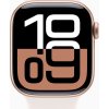 Apple Watch Series 10 GPS 46mm Rose Gold Aluminium Case with Light Blush Sport Band - S/M