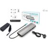 i-tec USB-C Metal Nano 2x HDMI Docking Station, PD 100W + Charger 100W (bundle)