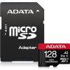 ADATA MicroSDXC karta 128GB High Endurance UHS-I C10 V30 A2 (R:100/W:85 MB/s) + SD adaptér