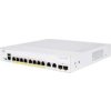 Cisco switch CBS250-8P-E-2G (8xGbE,2xGbE/SFP combo,8xPoE+,60W,fanless) - REFRESH