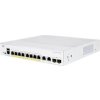 Cisco switch CBS350-8P-2G-EU (8xGbE,2xGbE/SFP combo,8xPoE+,67W,fanless) - REFRESH