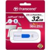 TRANSCEND Flash disk 32GB JetFlash®790, USB 3.1 (R:90/W:25 MB/s) biela/modrá