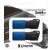 Kingston 64GB USB3.2 Gen 1 DataTraveler Exodia M (Black + Blue) - 2 kusy