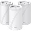 TP-Link Deco BE65(3-pack) WiFi7 Mesh(BE9300,2,4GHz/5GHz/6GHz,4x2,5GbELAN/WAN, 1xUSB3.0)