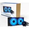 CHIEFTEC vodní chlazení CPU Iceberg 240, 2x120mm ARGB, ARGB vodní blok, LGA1851, AM5, černá