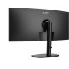 MSI LCD Modern MD342CQP, 34" 3440x1440, VA, 120Hz, 4ms, VESA 75x75, 98W, Black