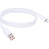Solight lightning kabel, USB 2.0 A konektor - Lightning konektor, silikon, 2m