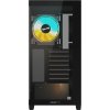 GIGABYTE case GB-C500P ST, Mid tower, 1xUSB-C 3.2, 2xUSB 3.0, 4x 120mm ARGB Fan, černá