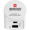 SKROSS USB A+C nabíjecí adaptér EU, 27W, typ C