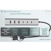 i-tec USB-C/USB-A Charging Metal HUB 7 Port (3x USB-C, 4x USB-A)