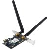 ASUS PCE-BE6500 WiFi 7 PCIe Adaptér, Bluetooth 5.4, PCIe 1x Slot, WPA3