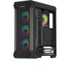 Počítačová skříň Genesis IRID 505 ARGB V2/Midi Tower/Transpar./Černá