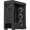 Počítačová skříň Genesis IRID 505 ARGB V2/Midi Tower/Transpar./Černá