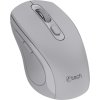 C-TECH myš Dual mode WLM-12GR, bezdrátová, 1600DPI, 6 tlačítek, šedá, USB nano receiver