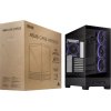 ASUS case A31 PLUS TG ARGB, Mid Tower, Průhledná bočnice, 4x120mm ARGB Fan, ARGB Hub, černá