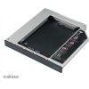 AKASA HDD box N.Stor D12, 2.5" šachta pre HDD/SSD SATA na optickú mechaniku IDE (výška HDD do 13 mm)
