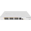 MikroTik Cloud Router Switch CRS328-24P-4S+RM, 800MHz CPU,512MB RAM, 24xLAN, 4xSFP+ slot, vrátane. L5
