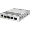 MikroTik Cloud Router Switch CRS305-1G-4S+IN, Dual Boot (SwitchOS, RouterOS), 800MHz, 512MB RAM, 4xSFP+, vrátane.L5