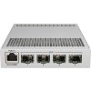MikroTik Cloud Router Switch CRS305-1G-4S+IN, Dual Boot (SwitchOS, RouterOS), 800MHz, 512MB RAM, 4xSFP+, vrátane.L5