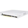 Cisco switch CBS250-8FP-E-2G (8xGbE,2xGbE/SFP combo,8xPoE+,120W,fanless) - REFRESH