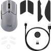 HyperX Pulsefire Haste 2 Pro/Herní/Optická/Pro praváky/26 000 DPI/USB+BT/Šedá
