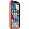 iPhone 16 Silicone Case with MS - Tangerine