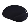 C-TECH Podložka pod myš gélová MPG-03, čierna, 240x220mm