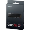 Samsung 9100 PRO with Heatsink PCIe 5.0 NVMe M.2 SSD – 4 TB