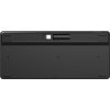 A4tech FStyler FBK22 AS, bezdrátová Dual mode Bluetooth+2,4G klávesnice, CZ, černá