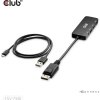 Club3D hub MST (Multi Stream Transport) DisplayPort 1.4 na 3x HDMI 8K60Hz (M/F)