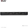 Club3D hub MST (Multi Stream Transport) DisplayPort 1.4 na 3x HDMI 8K60Hz (M/F)