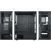 VeinX case HERMES MESH Mid Tower, ATX, 1xUSB 3.0, 2xUSB 2.0, 4x ARGB Fan, ARGB Controller, černá