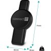CONNECT IT Bezdrátová nabíječka WatchTravelCharge pro Apple a Samsung Watch, Černá