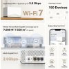 MERCUSYS Halo H27BE(3-pack) WiFi7 Mesh (BE3600,2,4GHz/5GHz,1x2,5GbELAN/WAN,2xGbELAN/WAN)