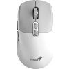 GENIUS myš NX-8080S BT/ duální Bluetooth + 2,4GHz/ 1600 dpi/ Copilot/ bezdrátová/ tichá/ bílošedá