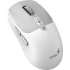 GENIUS myš NX-8080S BT/ duální Bluetooth + 2,4GHz/ 1600 dpi/ Copilot/ bezdrátová/ tichá/ bílošedá