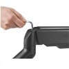 Držák monitoru Brateck LDA32-112E jedno rameno mechanická pružina nástěnný
