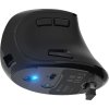 Vertikální bezdrátová myš Natec EUPHONIE PRO/Vertikální/Optická/Pro praváky/4 000 DPI/USB+BT/Černá