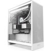 NZXT skříň H7 Flow edition / ATX / 3x 120 mm fan / USB-C / 2x USB / prosklená bočnice / mesh panel / bílá